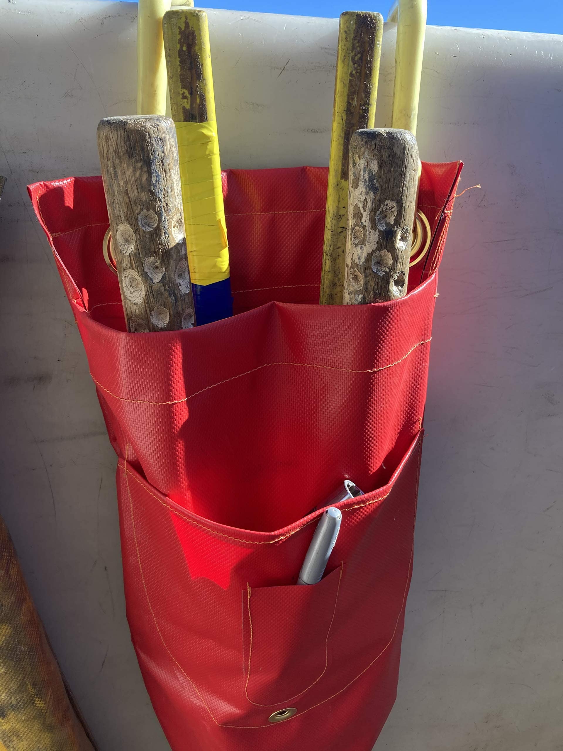 Lineman Compression Tool Holder - Durable Utility Belt Clip for Electricians & Linemen - Perfect for Climbing, Repairs & Outdoor Work