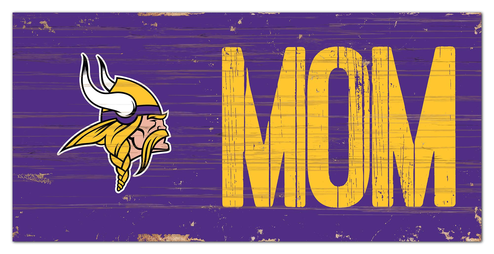 Fan Creations NFL Wood Sign - Handcrafted Wooden Wall Decor for Football Fans | Perfect for Game Room, Man Cave & Sports Bar Decor