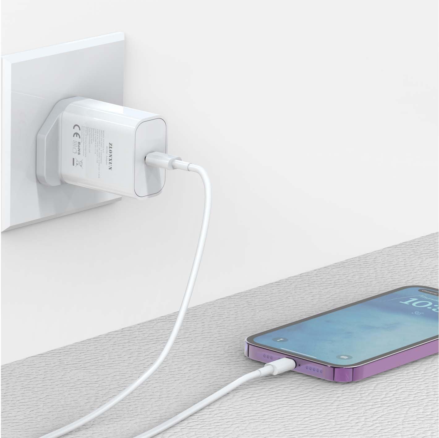 Fast Charging USB C Cable 1.5M for Google Pixel 8/7/6/5/4/3/2 & XL/Pro Models - High Speed Charger Cord for Home, Office & Travel
