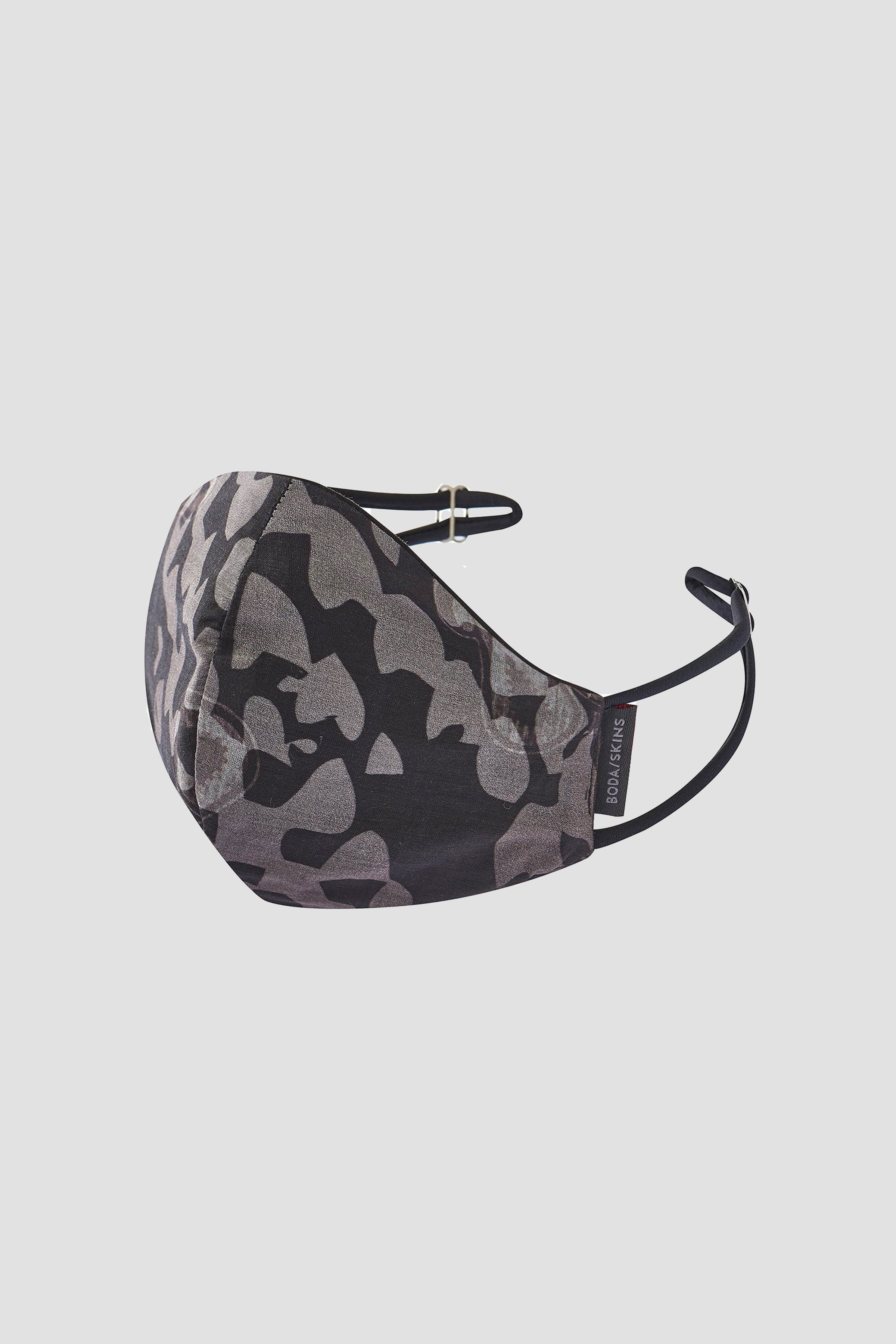 Reversible Silk Face Mask with Snake Print - Breathable & Adjustable for Women & Men - Perfect for Travel, Work, and Daily Protection