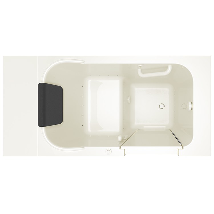 2848 Series 28W x 48L Gelcoat Walk-In Air Spa Bathtub with Right Hand Drain - Perfect for Home Relaxation & Hydrotherapy