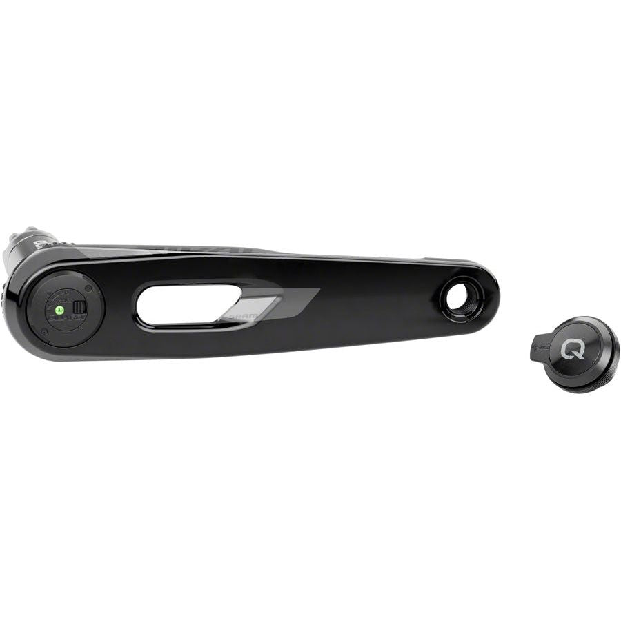 SRAM Rival AXS Left Crank Arm with Power Meter Spindle Assembly - 175mm, 12/13 Speed, DUB PM Spindle, Carbon Fiber, E1 - Perfect for Road Biking & High-Performance Cycling