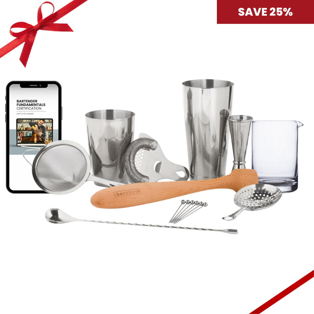 Professional Bartender Kit Set - Complete Cocktail Making Tools for Home & Bar Use | Perfect for Mixing Drinks, Parties & Bartending