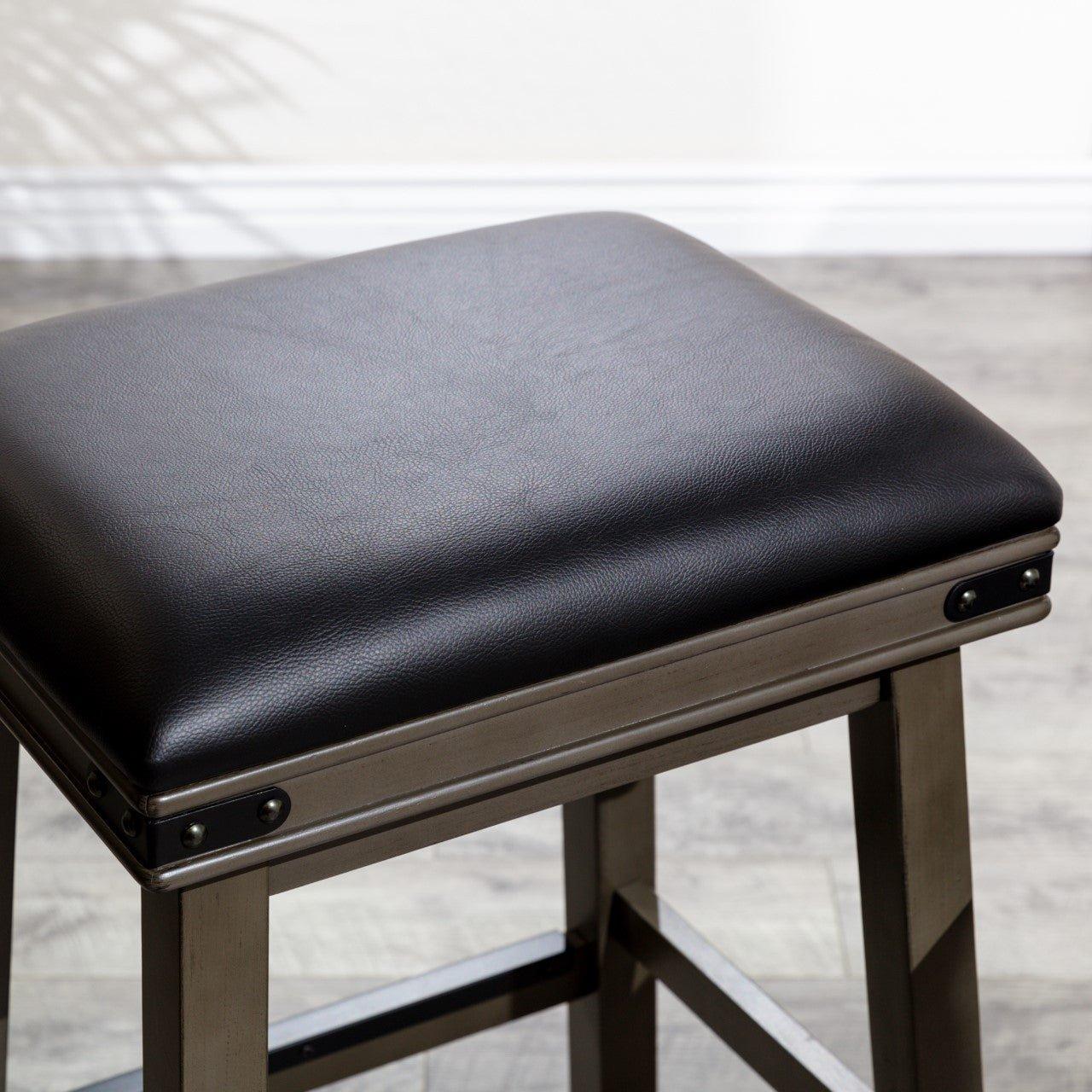 Premium Cortez Bonded Leather Stool - 24
