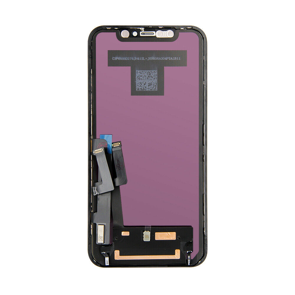 Original iPhone 11 Screen Replacement Kit - LCD Display & Digitizer with Black Plate | Premium Repair Parts for DIY Fix | Perfect for Cracked or Damaged Screens