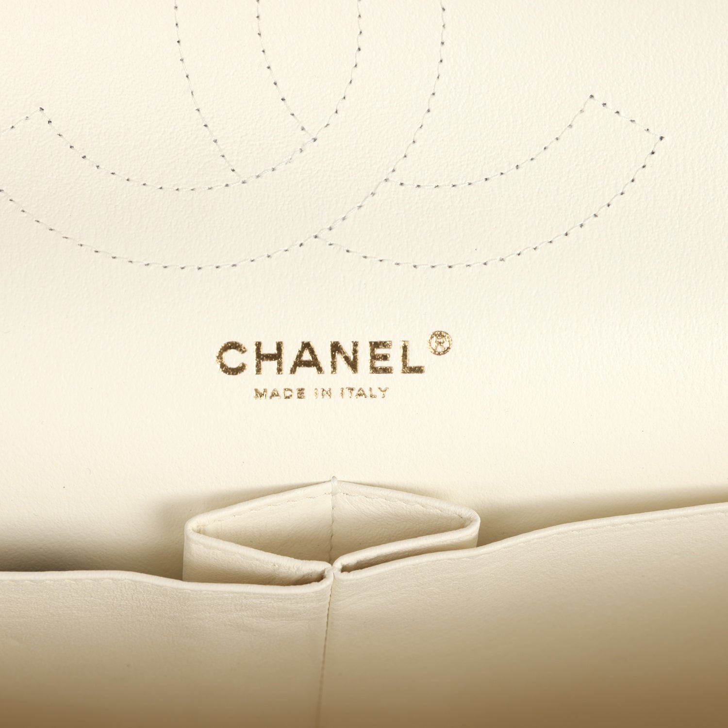 Chanel Jumbo Classic Double Flap Bag in White Caviar Leather with Light Gold Hardware - Luxury Designer Handbag for Women, Perfect for Parties & Special Occasions