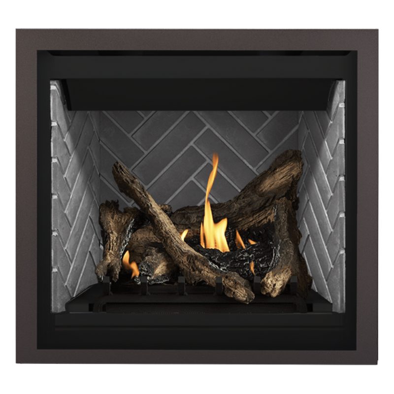 Napoleon Altitude 36 Inch Direct Vent Gas Fireplace - A36 Model | Indoor Heating Solution for Living Rooms & Patios