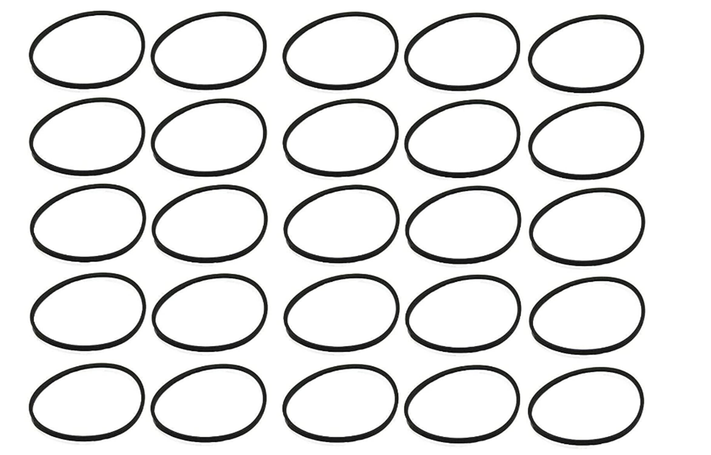 25 Washer Belts Replacement for 134511600 AP3867042 PS1146950 131686100 1156860 131234000 - Compatible with Washing Machines - Durable Laundry Appliance Parts for Home Use