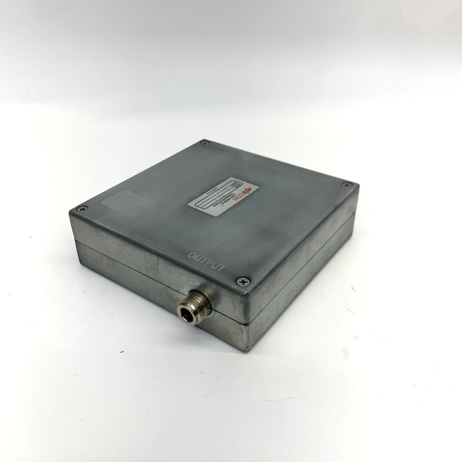 Macom H 350 VHF Circulator / Isolator - 30 to 88 MHz, High Power RF Component for Amateur Radio, Military & Aerospace Communication Systems