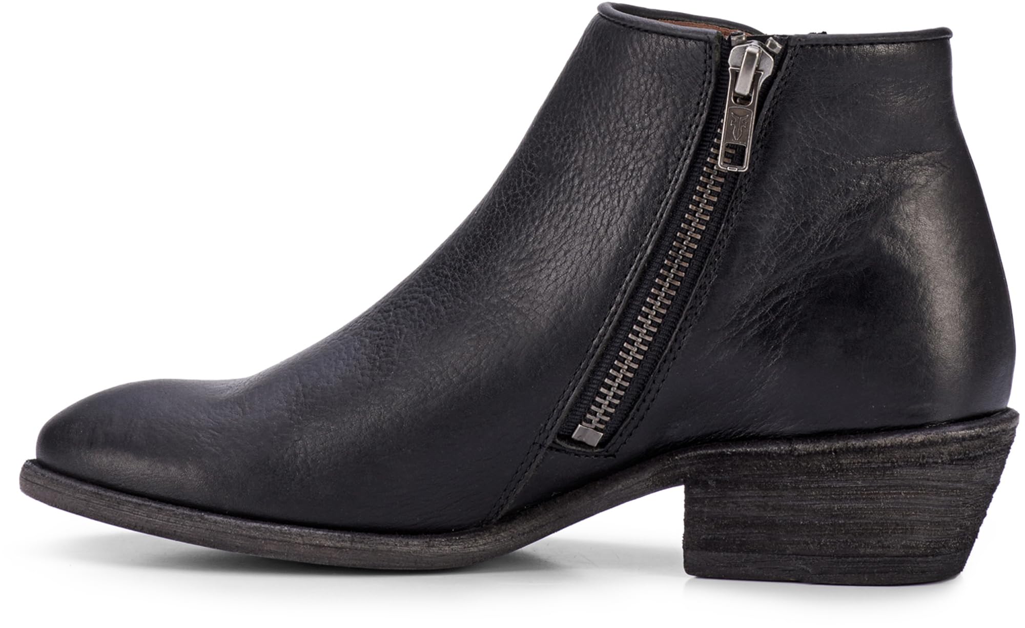 Frye Carson Women's Western Booties - Soft Full-Grain Leather Ankle Boots with Signature Piping Detail & Leather Lining | 4