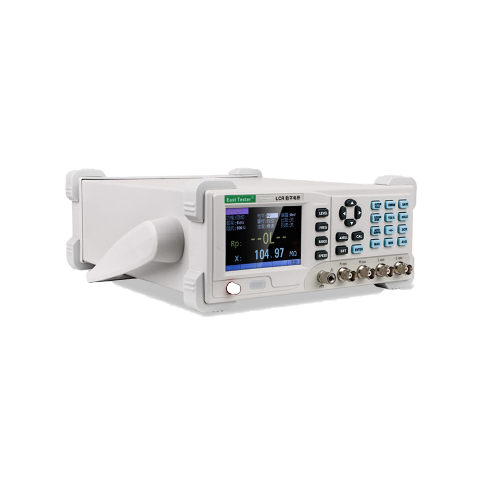 ET4410 Digital LCR Meter - 100KHz 0.1% Accuracy Capacitance Inductance Resistance Tester for Electronics Repair, Component Testing & Circuit Analysis