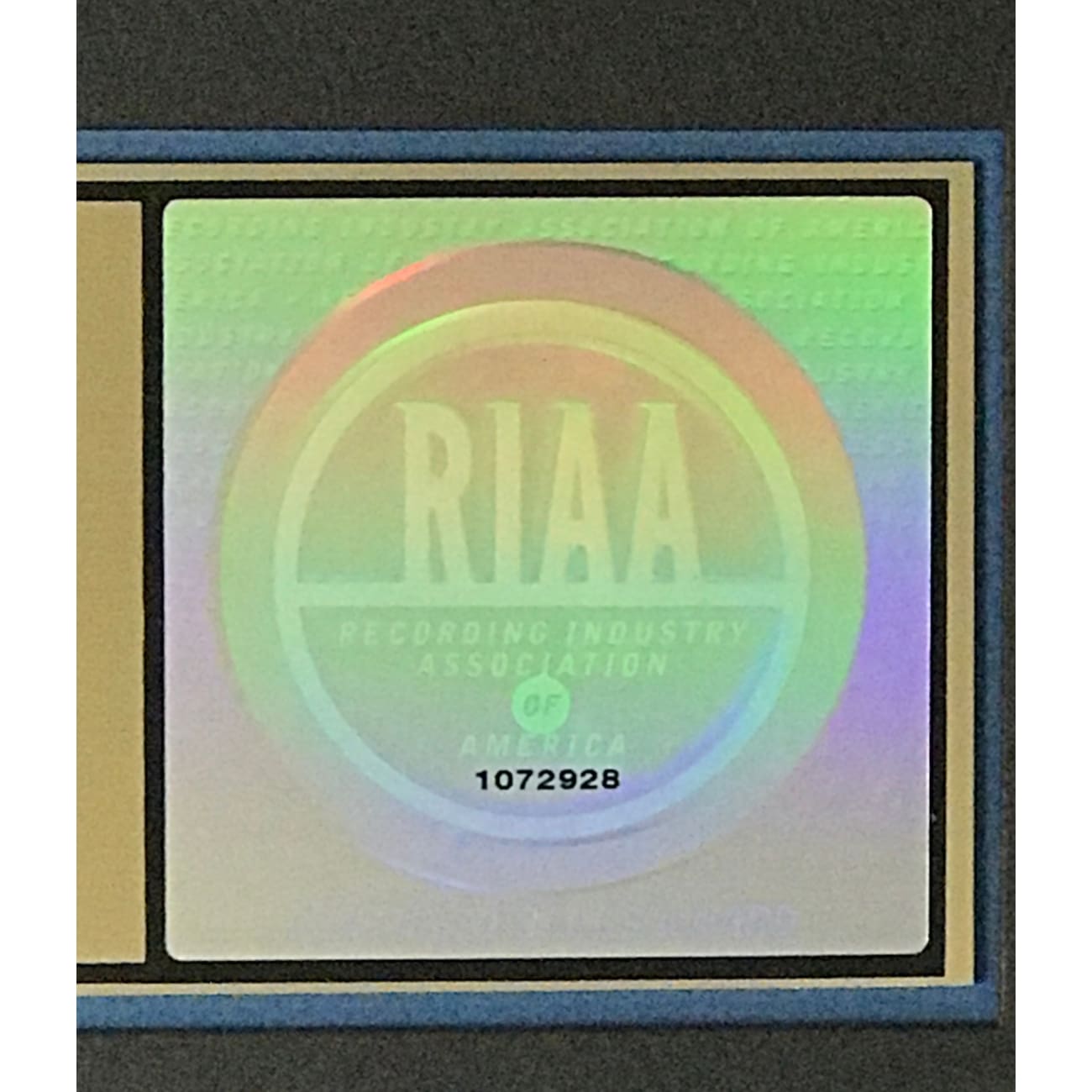 Jimmy Buffett Banana Wind RIAA Gold Album Award - Rare Collectible Music Memorabilia for Fans & Display