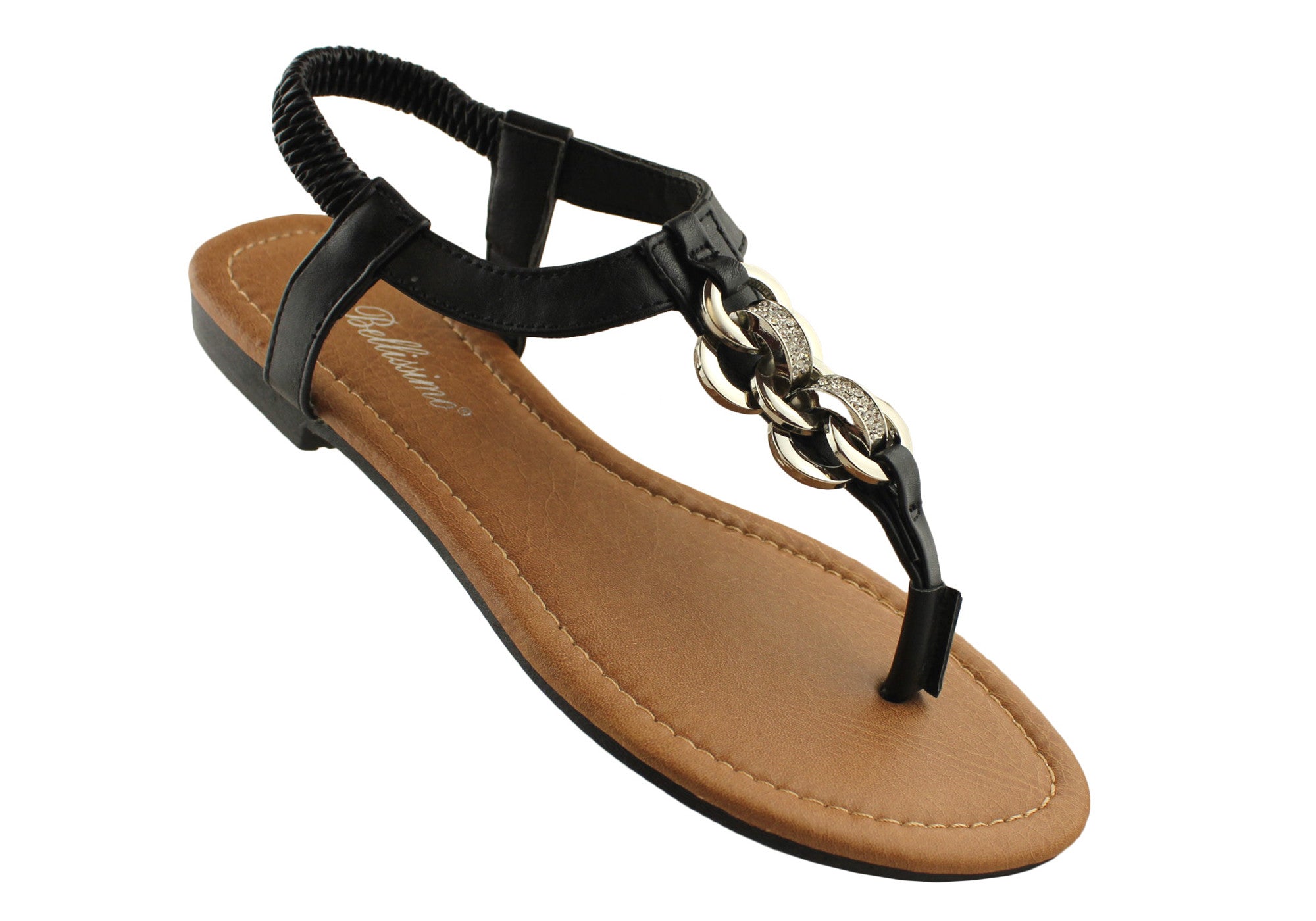 Bellissimo Link Women's Fashion Sandals - Comfortable Summer Beach Sandals for Women, Stylish Casual Walking Shoes - Perfect for Vacation, Travel and Outdoor Activities