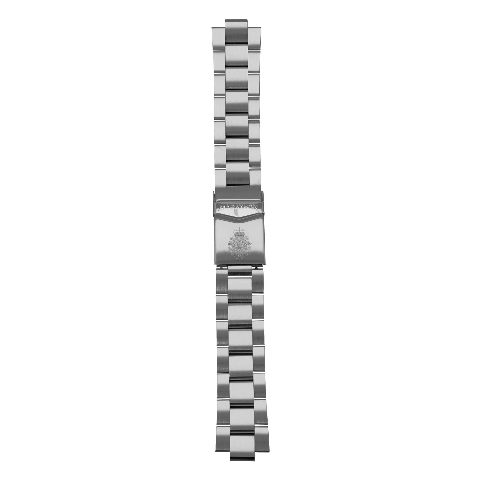 Marathon Military-Grade Stainless Steel Watch Band - Durable 18mm 20mm 22mm Sizes for Men's Watches - Perfect for Outdoor, Tactical & Everyday Wear