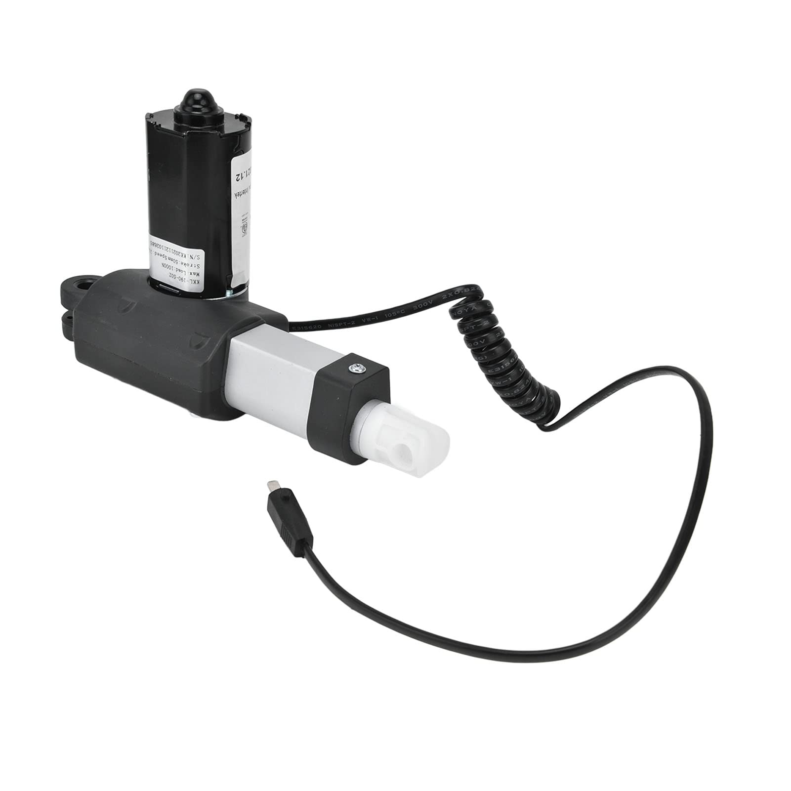High Power Linear Actuator Motor - 29V DC, 50mm Stroke, 1000N Load, IP65 Rated - Perfect for Electric Beds, Adjustable Sofas & Home Automation Systems