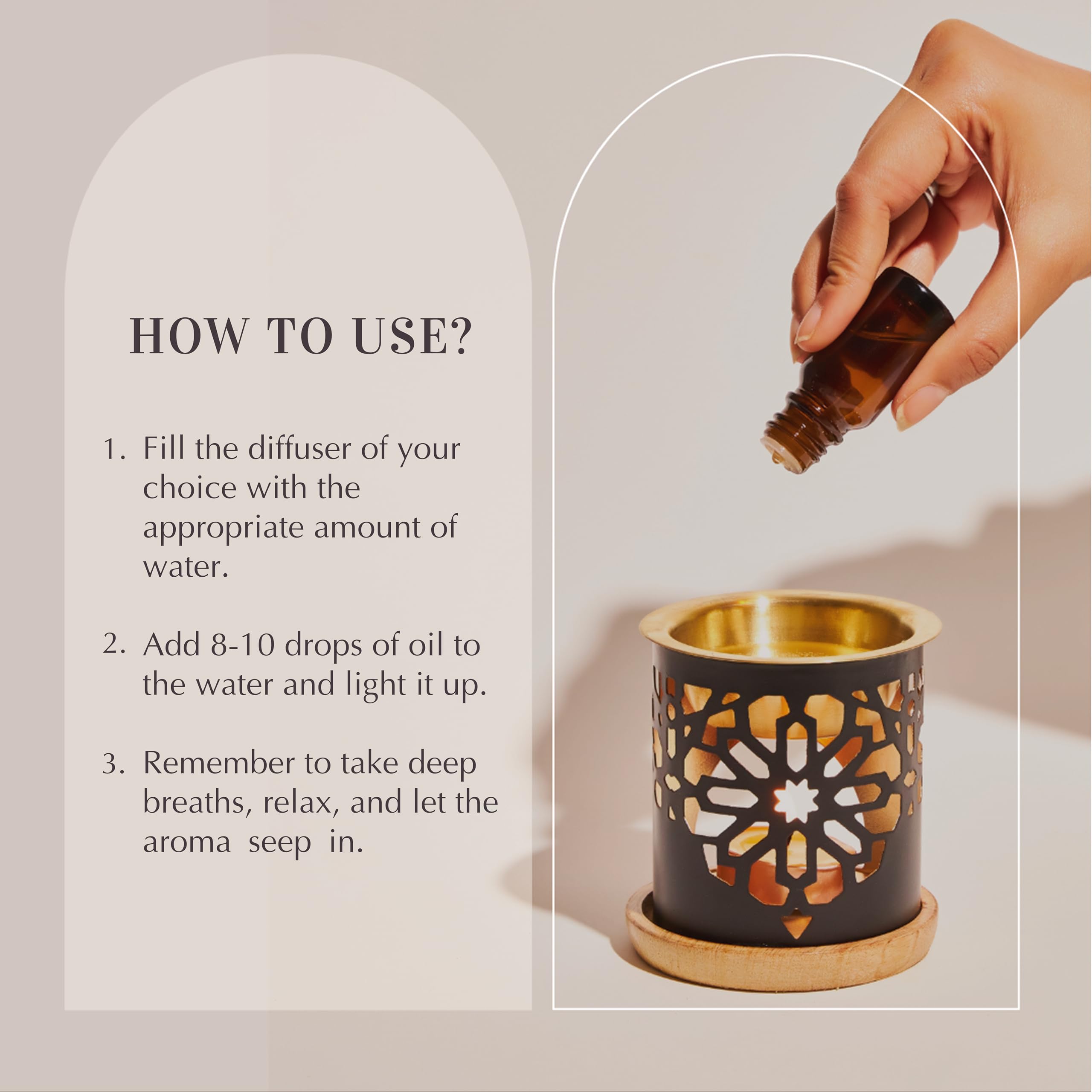 Premium Dukhni Oud Diffuser Oil - 10ml Pure Oud Al Qamar Essential Oil for Aromatherapy | 100% Natural Arabic Perfume Oil for Diffusers & Humidifiers | Relaxing Scent for Home, Spa, Massage & Meditation | Perfect for Stress Relief & Mood Enhancement
