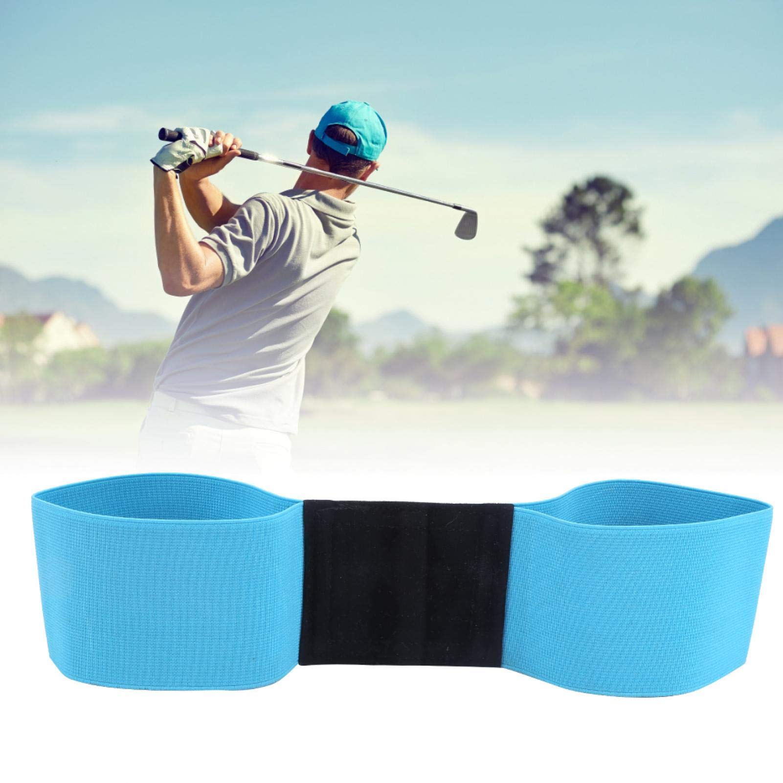 Oreilet Golf Swing Training Aid Belt - Adjustable Golf Arm Strap for Swing Practice & Improvement | Perfect for Driving Range & Home Practice