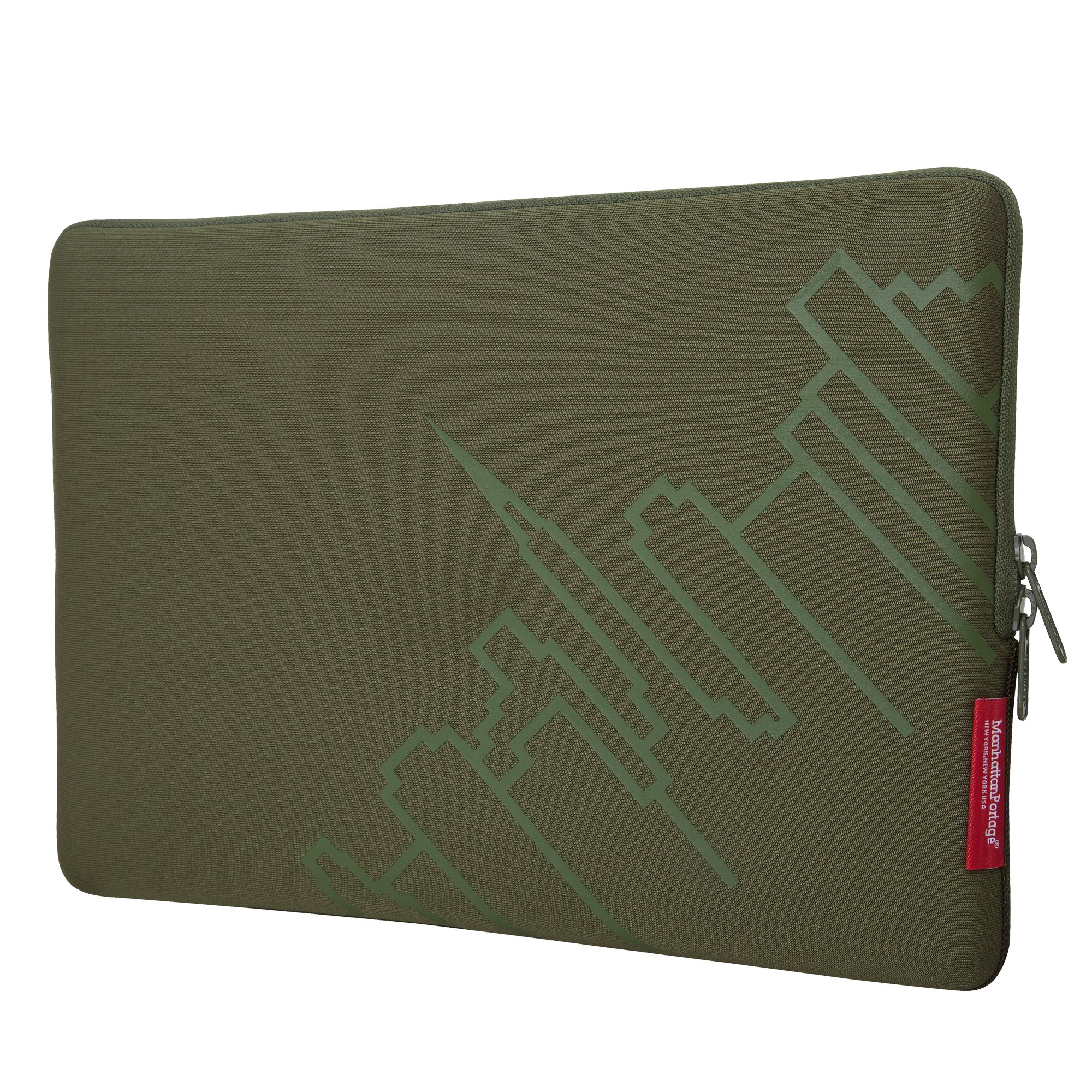 Manhattan Portage MacBook Pro 13/15/16 Inch Skyline Laptop Sleeve Case - Water-Resistant Neoprene Protective Cover for Travel, Work & School