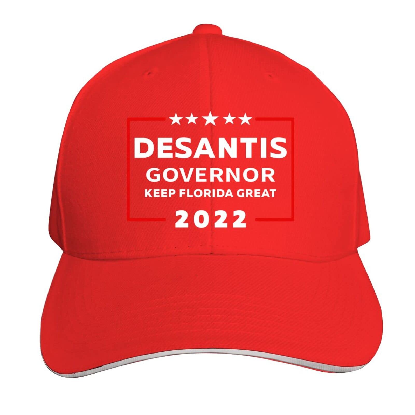 Desantis 2022 Governor Keep Florida Great Unisex Baseball Cap - Adjustable Cowboy Style Dad Hat for Men & Women - Perfect for Outdoor Activities, Political Events & Florida Pride