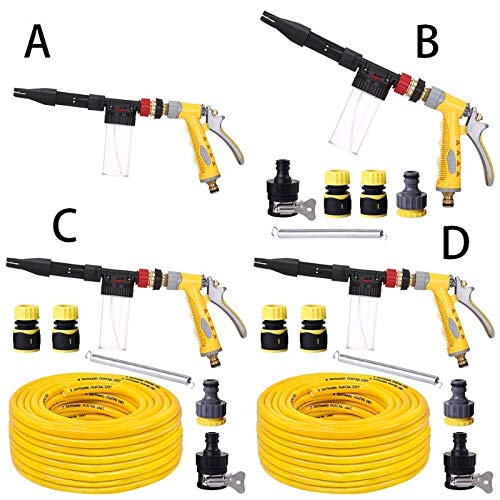 High Pressure Power Water Gun - Heavy Duty Foam Pot Car Washer, Garden Hose Sprayer with Copper Nozzle | Perfect for Car Washing, Lawn Cleaning & Outdoor Water Play