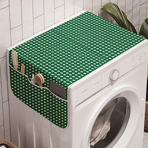 Forest Green and White