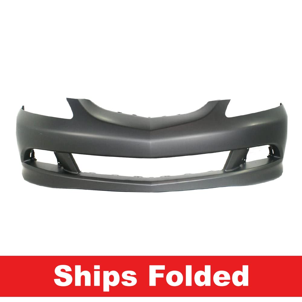Primed Front Bumper Cover for 2005-2006 Acura RSX | OEM Replacement Part AC1000154 04711S6MA91ZZ | Perfect for Collision Repair & Car Restoration Projects