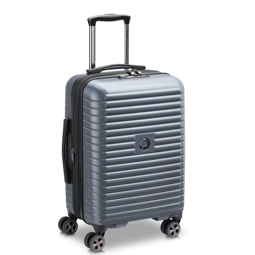 Delsey Paris Cruise 3.0 Expandable Hardside Spinner Wheel Carry-On Luggage 21 Inch - Lightweight Durable Suitcase for Air Travel, Business Trips & Weekend Getaways (Graphite)