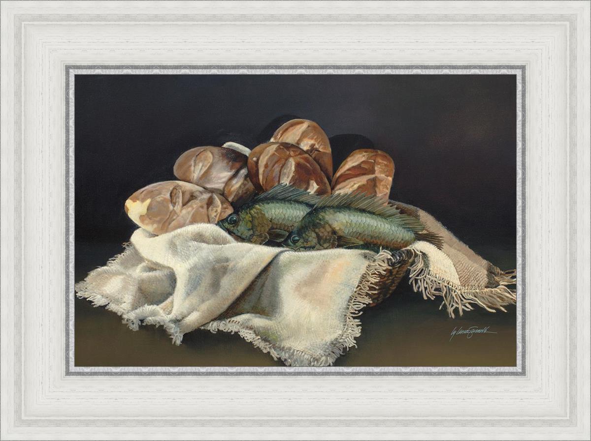 Five Loaves Two Fishes - Biblical Christian T-Shirt for Men & Women - Perfect for Church, Bible Study & Faith-Based Events