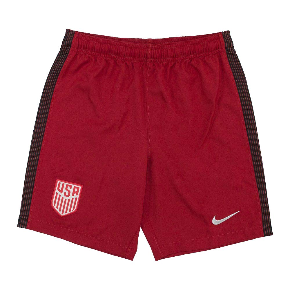 Nike USA Red 3rd Kit Youth Soccer Shorts for Kids - Breathable & Lightweight for Training & Match Play