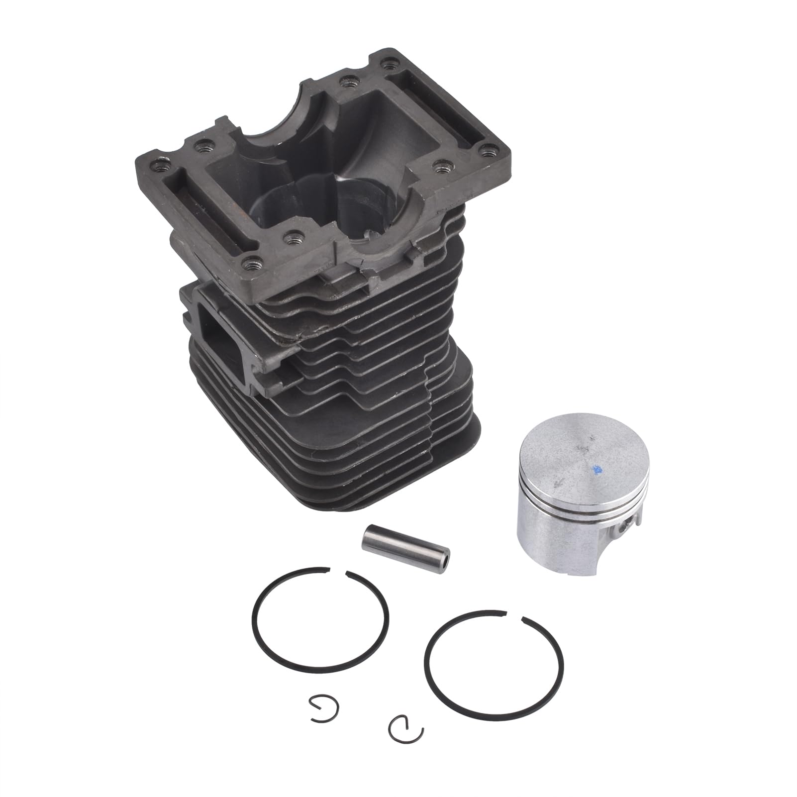 STIHL MS170 017 Chainsaw Piston Ring Kit - 37mm Cylinder Piston Rings, Clips & Pin Set - Replacement Parts for STIHL 017 Chainsaw Repair & Maintenance - Perfect for DIY Chainsaw Engine Rebuilds