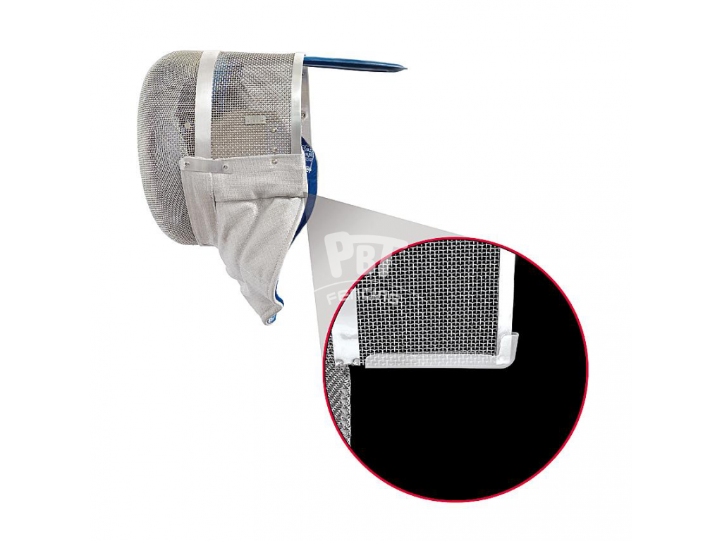 350N RF PBT Sabre Fencing Mask - Durable & Lightweight for Competitive Fencing & Training | Perfect for Tournaments & Practice