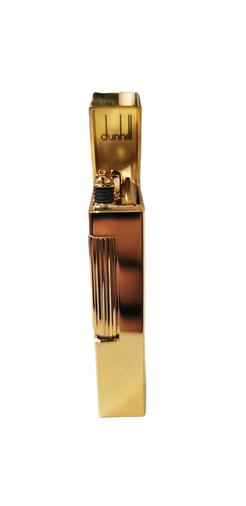 Dunhill Rollagas Black Lacquer Hallmark Cigar Lighter - Premium Luxury Windproof Flame for Cigars, Cigarettes & Pipe Smoking - Perfect for Gifts, Collectors & Smoking Enthusiasts