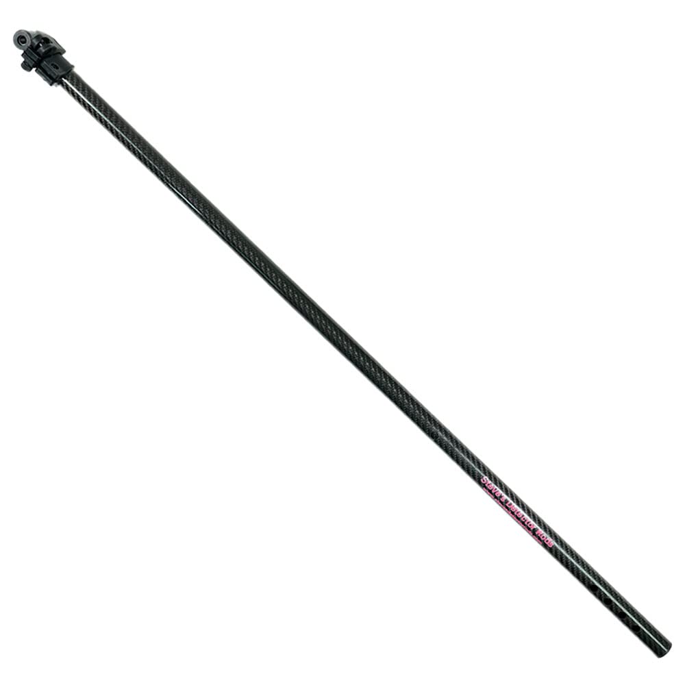 Minelab Equinox Metal Detector Carbon Fiber Upper & Lower Rod with Counterweight - Lightweight & Durable Steve's Detector Rods (Black) - Perfect for Treasure Hunting, Beach Metal Detecting & Outdoor Adventures