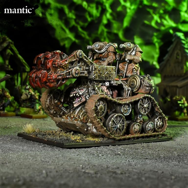 Kings of War 3E Ratkin Death Engine - Tabletop Miniature Game Model for Strategy & War Gaming Enthusiasts