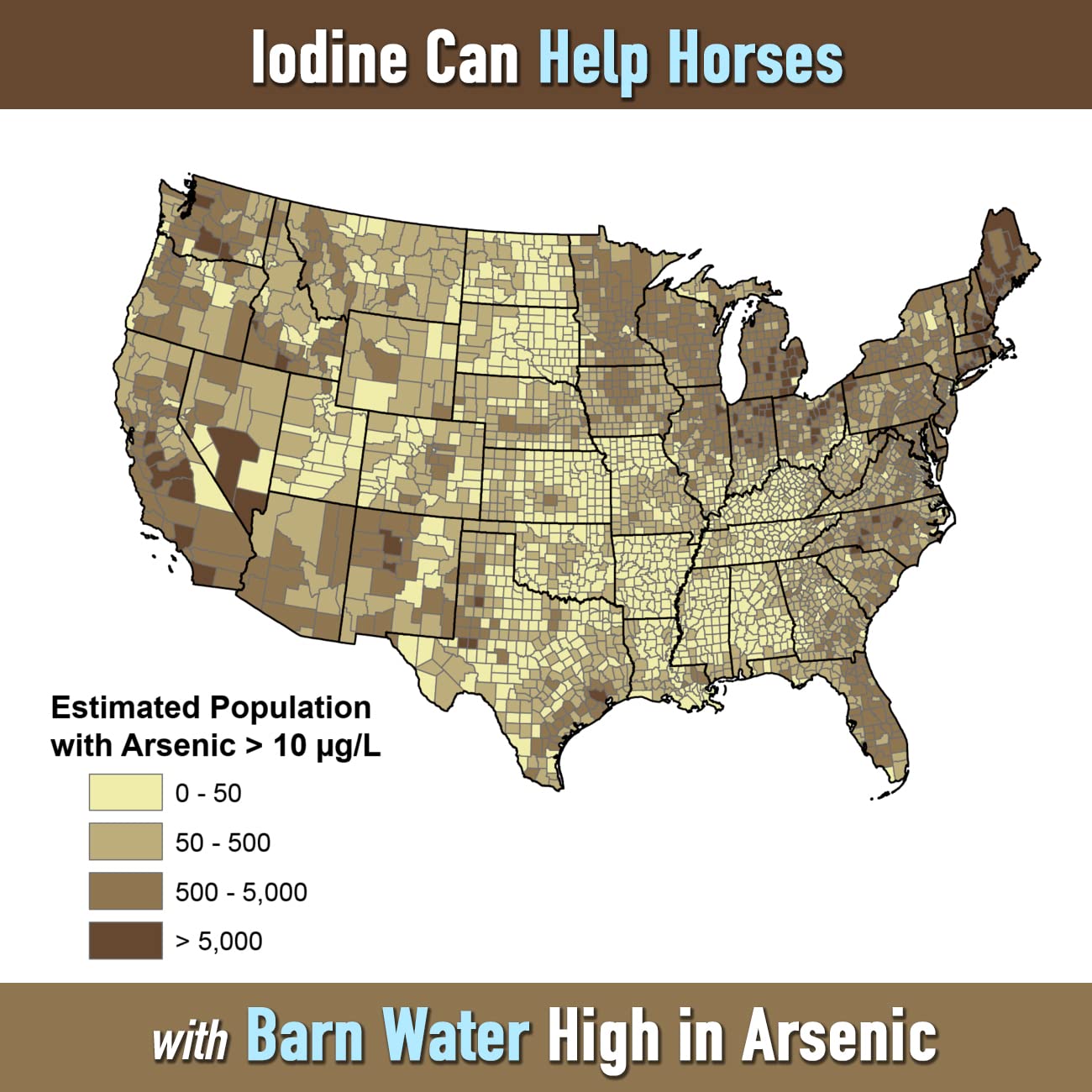 Organic Iodine Supplement 2 lbs - 18 Amino Acids for Horses & Livestock - Supports Thyroid Health & Metabolism - Ideal for Equine Nutrition & Farm Animal Care