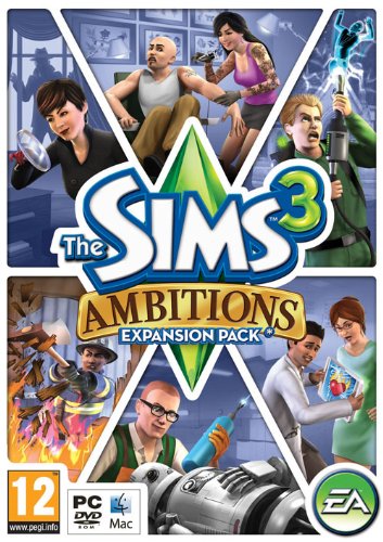 The Sims 3 Ambitions Expansion Pack for PC - English Version | Expand Your Virtual Career & Hobbies | Perfect for Simulation Game Lovers & Story-Driven Gamers