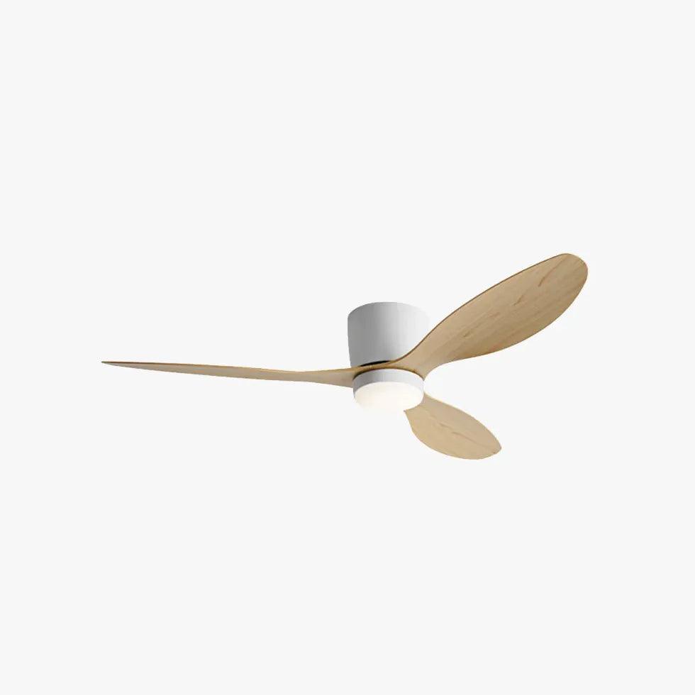 3-Blade Modern Ceiling Fan with LED Light - Perfect for Bedroom, Living Room & Office Cooling & Lighting