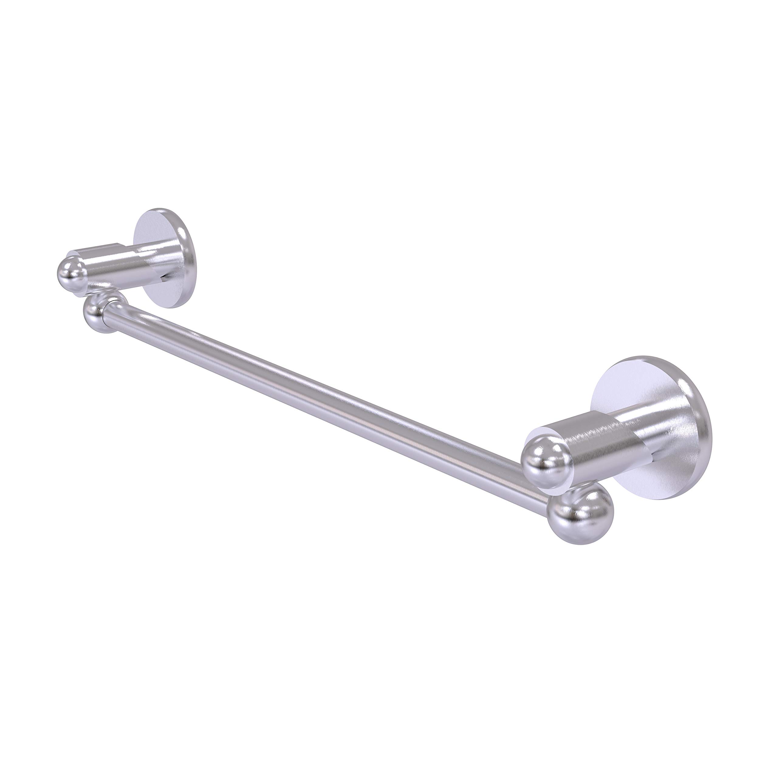 Allied Brass SH-41/30 Soho Collection 30 Inch Bathroom Towel Bar in Satin Chrome - Perfect for Modern Bathrooms, Guest Rooms & Spa-Style Decor
