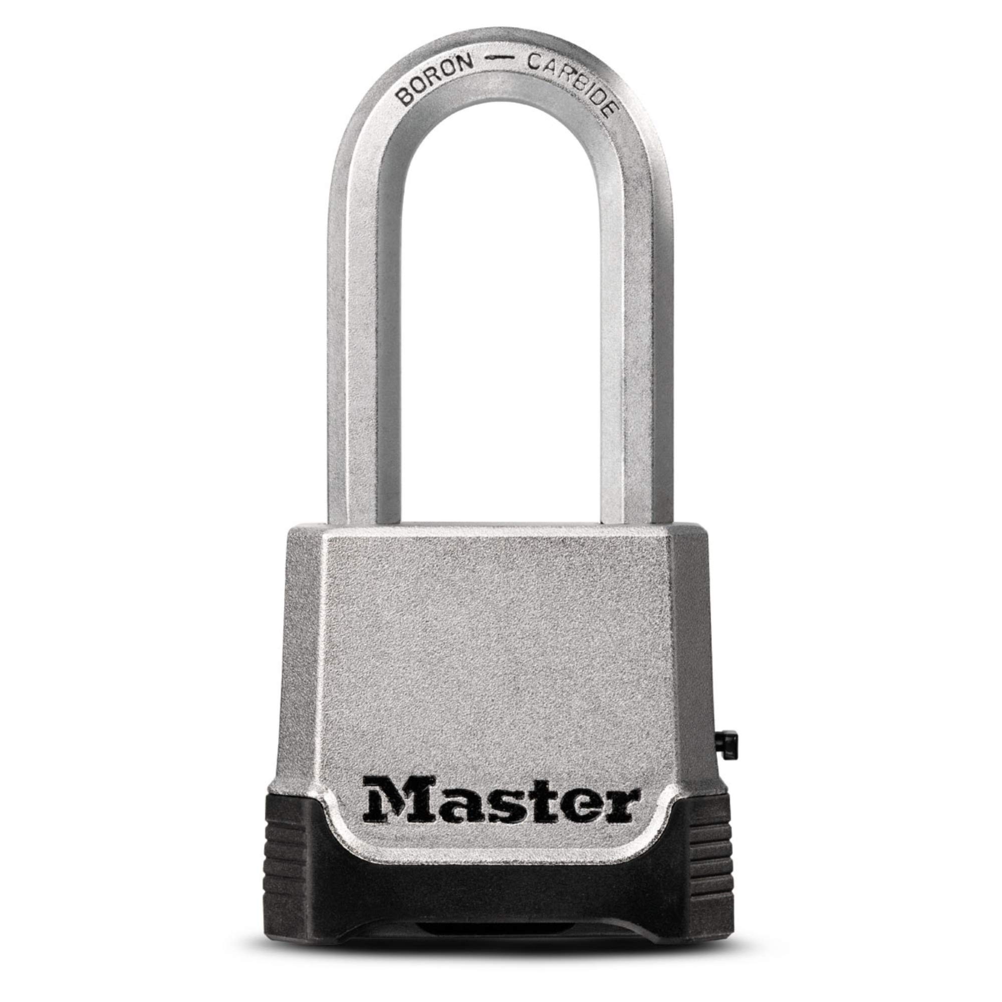 Master Lock M176XDLHHC 2-Inch Heavy Duty Die-Cast Magnum Combination & Key Padlock - Secure Lockbox, Storage Units, Toolboxes & Outdoor Gates