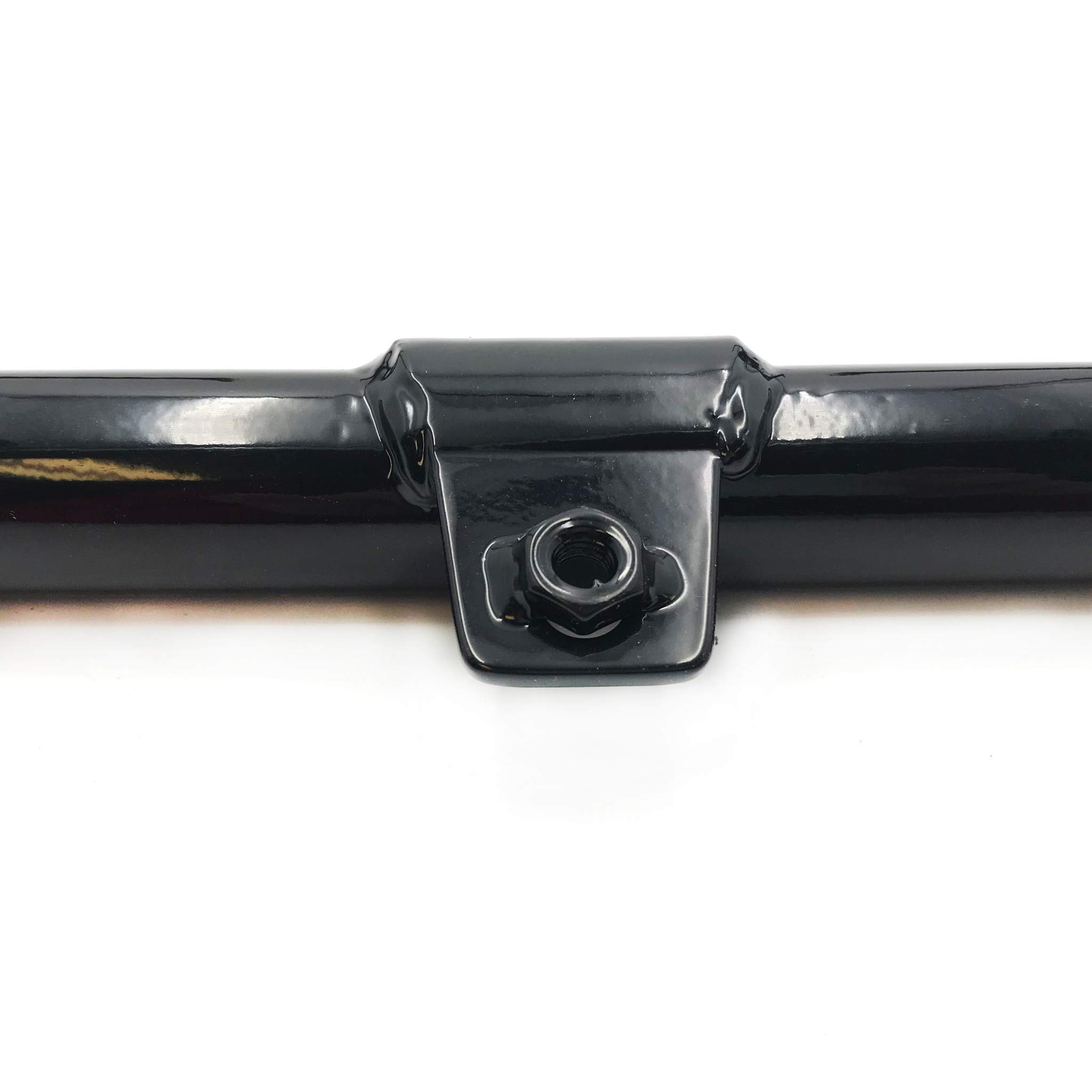 XKMT Harley Davidson Black Engine Guard Compatible for 2009-2019 Touring, Street Glide, Road King Models - Durable Motorcycle Protection for Long Rides & Cruising