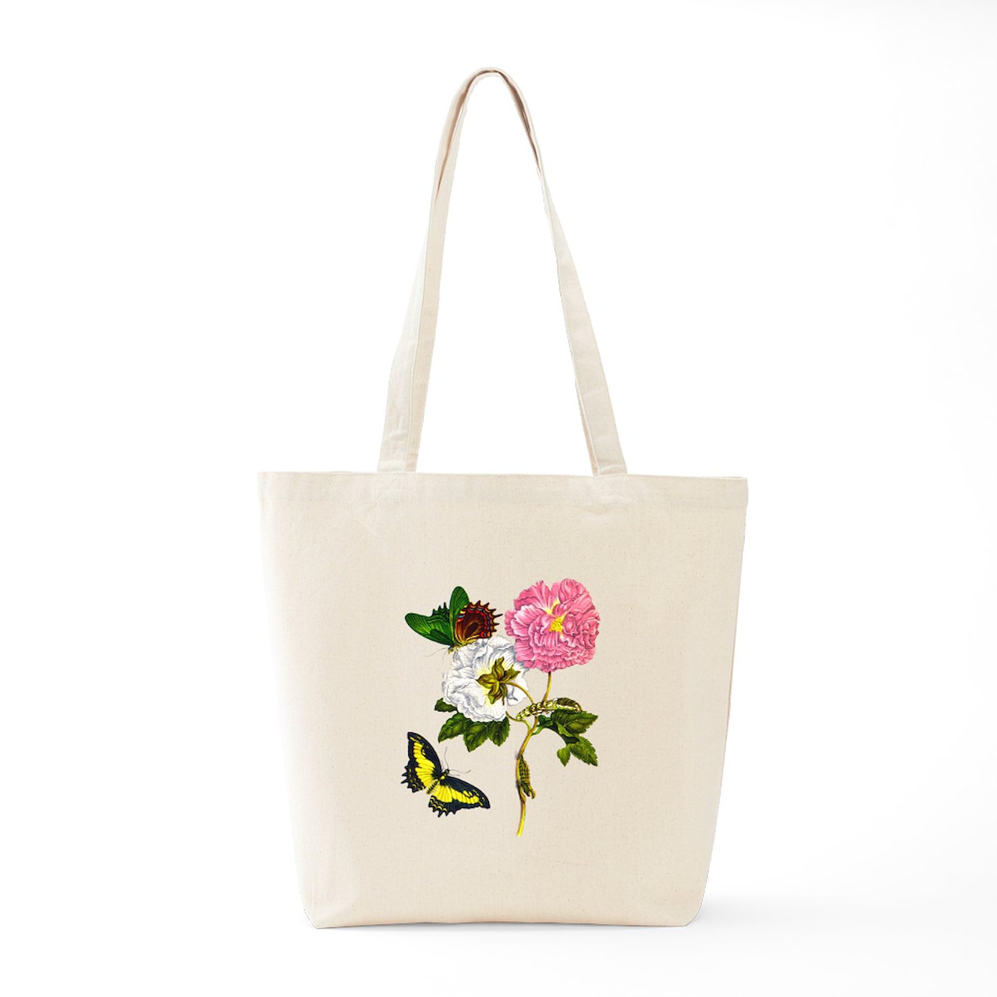 Maria Sibylla Merian II Natural Canvas Tote Bag - Eco-Friendly Reusable Shopping Bag for Groceries, Beach & Everyday Use | CafePress
