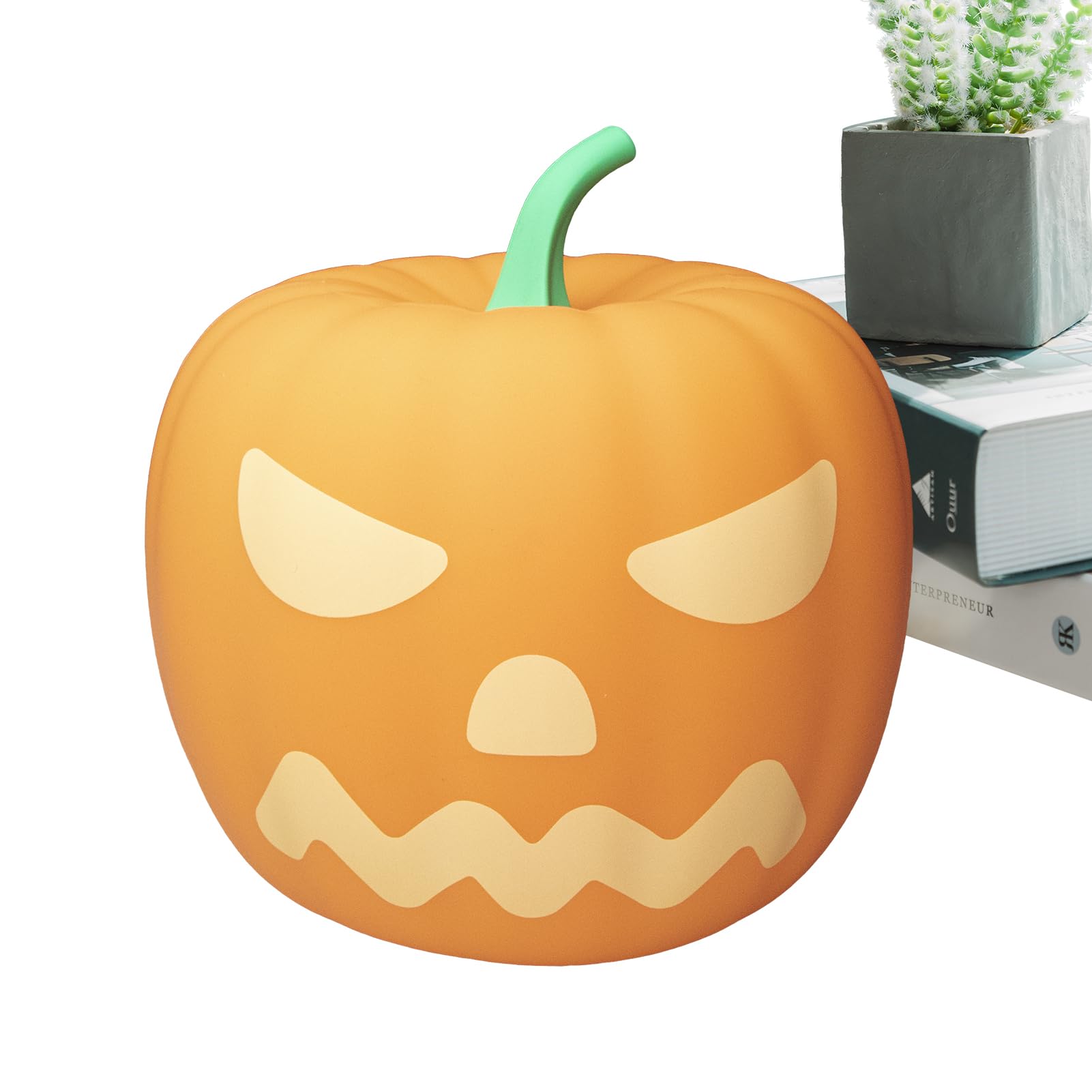 Halloween Themed Silicone Tap Night Light with Motion Sensor - Dimmable Bedside Lamp for Kids & Adults, Perfect for Bedroom Decor, Nursery, Bathroom, and Hallway Nightlight Use