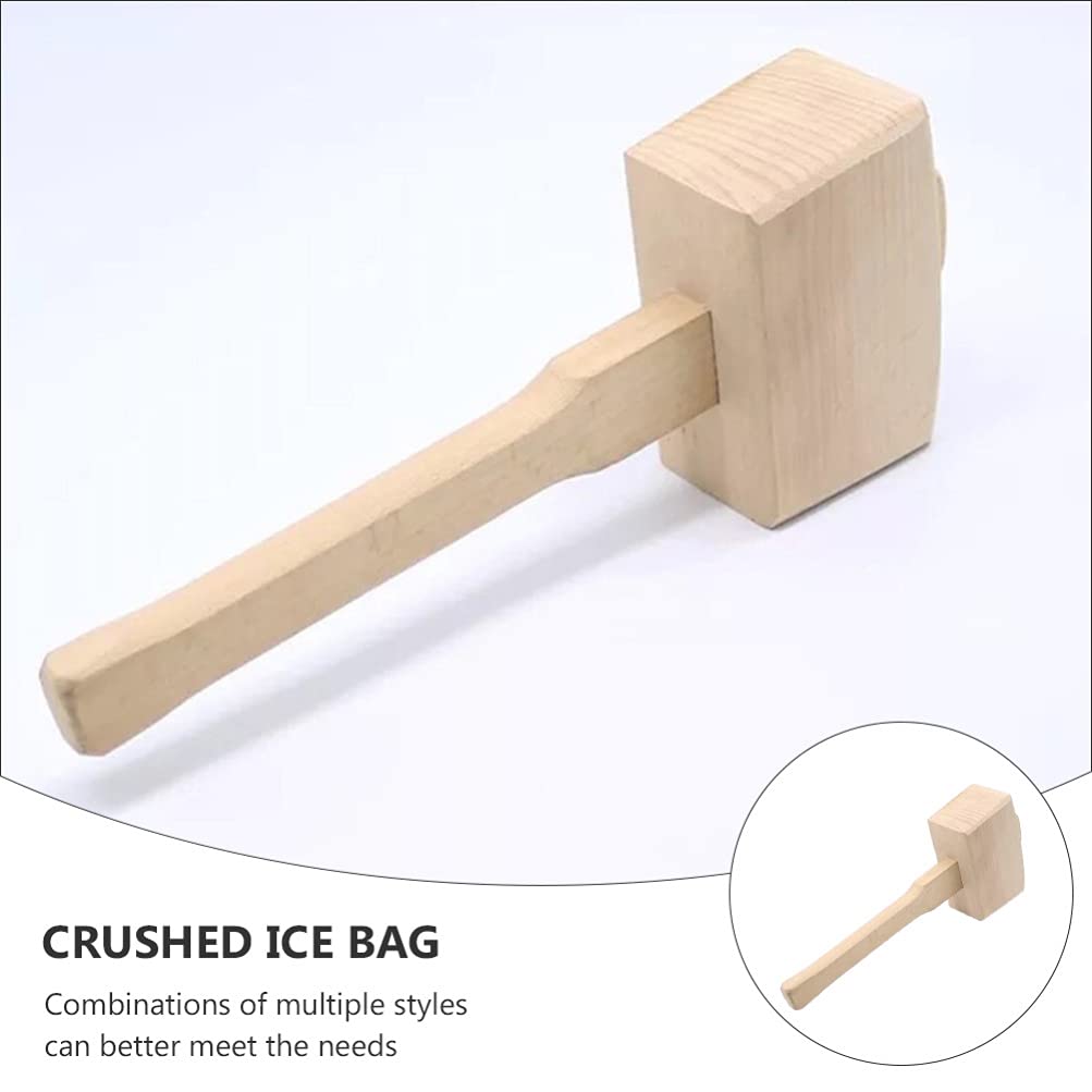 3pcs Reusable Canvas Ice Bags for Crushing & Drying Ice - Bartender Kit, Waiter Tool & Restaurant Supply - Perfect for Cocktail Bars, Home Kitchens & Commercial Use
