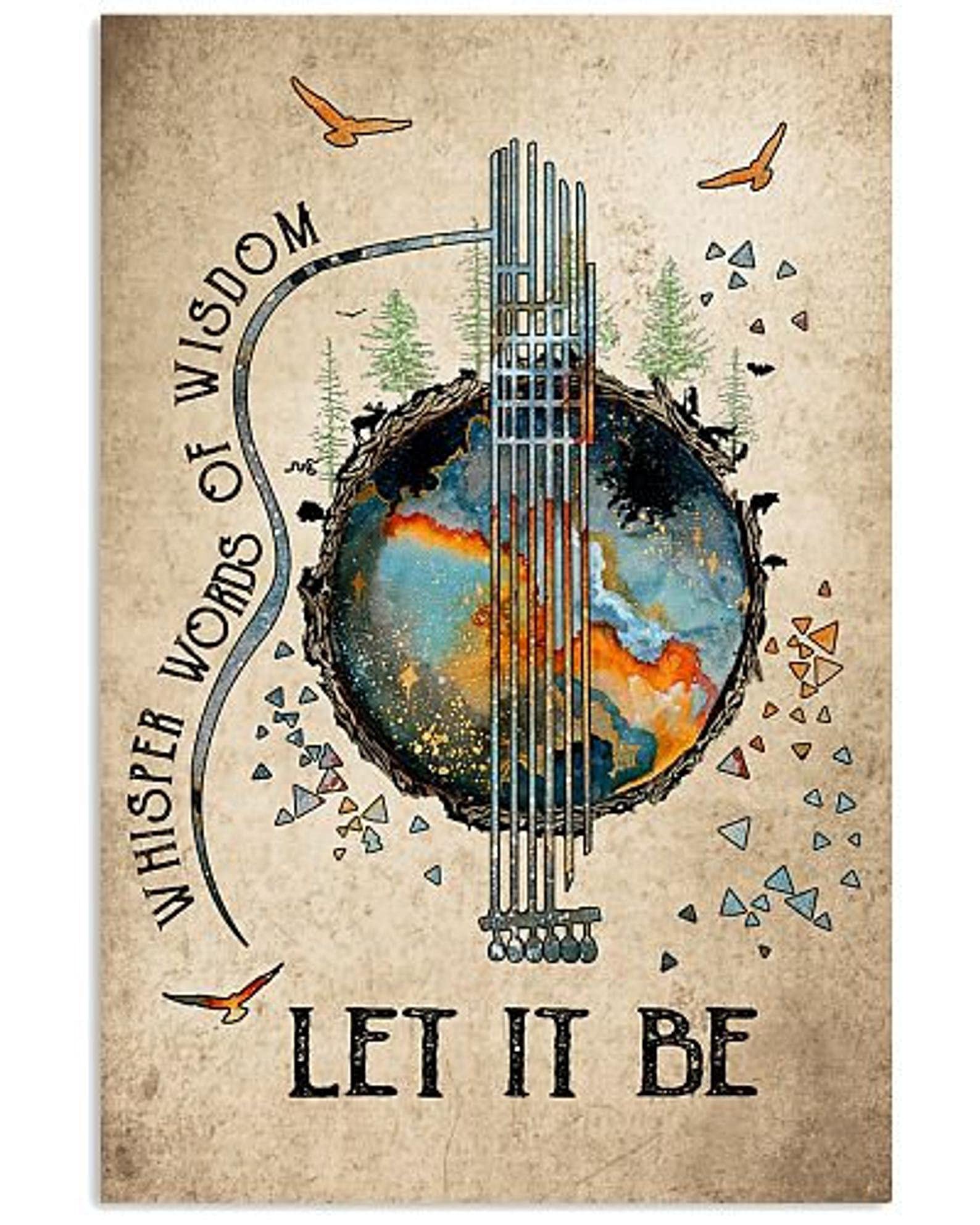 1000 Piece Jigsaw Puzzle - Whisper Words of Wisdom Let It Be - Educational Puzzle Game for Adults & Kids - Perfect for Family Game Night & Cognitive Development