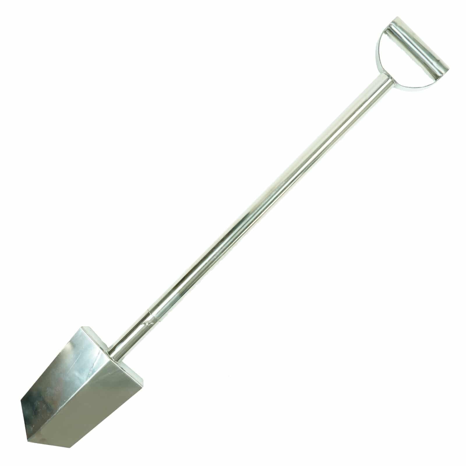 Premium Stainless Steel Dune Shovel 2.0mm with Collapsible Handle - Lightweight Sand Shovel for Beach, Desert, and Outdoor Adventures