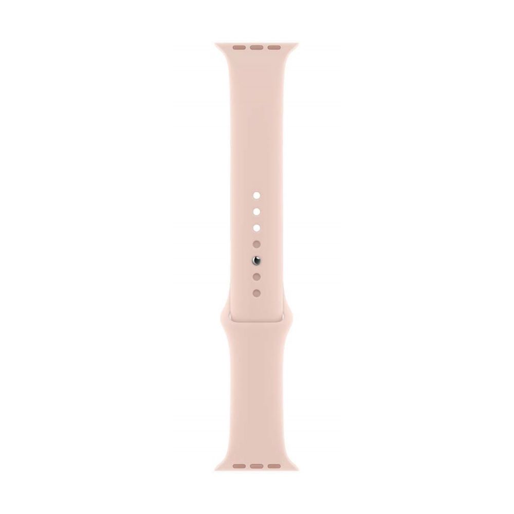 Apple Watch Sport Band (40mm) - Pink Sand - S/M & M/L Sizes | Soft Silicone Strap for Comfort & Style | Perfect for Workouts, Running & Everyday Wear