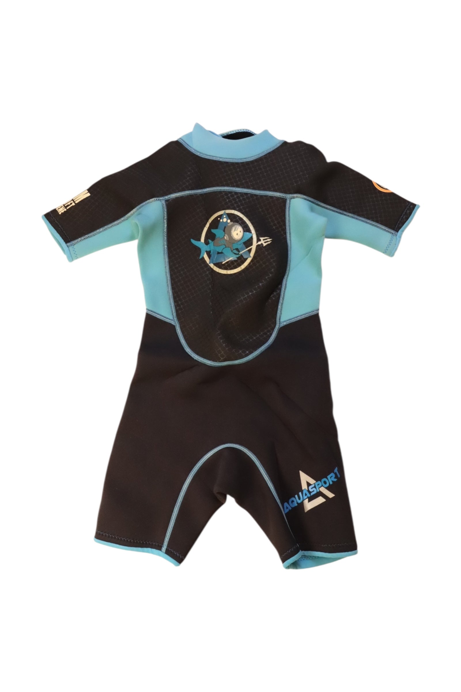 Aquasport Kids Wetsuit Size 6T - Comfortable & Durable Neoprene Wetsuit for Boys & Girls - Perfect for Swimming, Surfing & Beach Activities