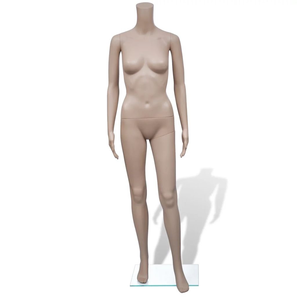 Realistic Adjustable Female Mannequin - Headless Full Body Display Model with Detachable Parts for Clothing Boutique, Fashion Store & Window Display