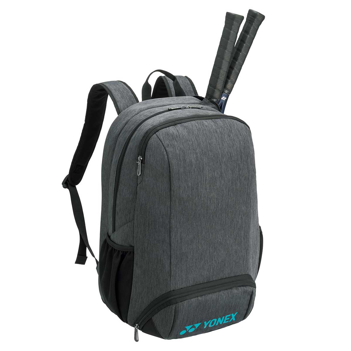 Yonex 82212S Active Backpack S - Lightweight Durable Tennis Badminton Sports Backpack for Men & Women - Perfect for Gym, Travel & School (Charcoal Grey)
