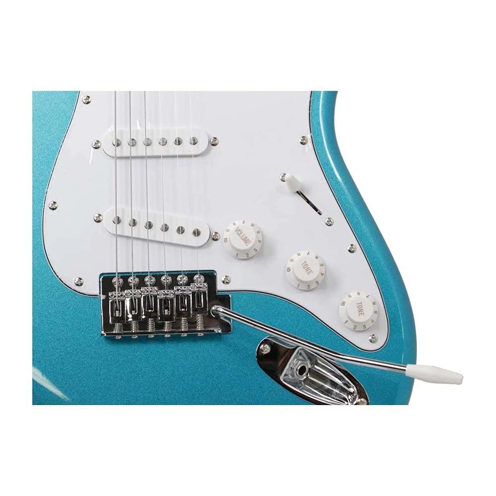 Babilon Electric Guitar - Professional Blue Electric Guitar for Beginners & Musicians | Perfect for Rock, Blues & Live Performances